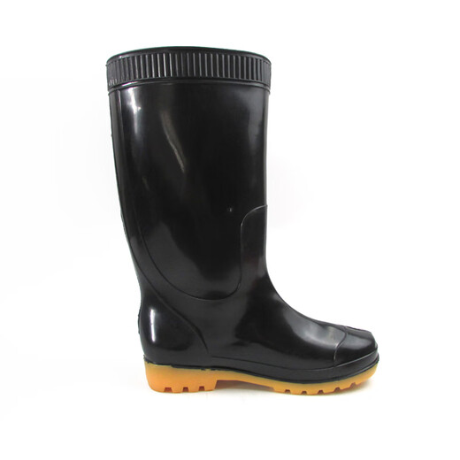 Luyan 301 Botas de lluvia Botas impermeables livianas High Tube High Tube Outdoor Sea Water Shoes Ways Women Wear ReseSistant Adulto Black High Tube 40