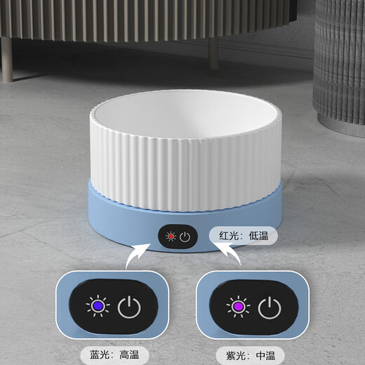 
Wind pet cat constant temperature heating water dispenser insulated water bowl winter pet ceramic bowl heating canned water drinker yogurt machine 450ml white Roman bowl + three-stage heating base [