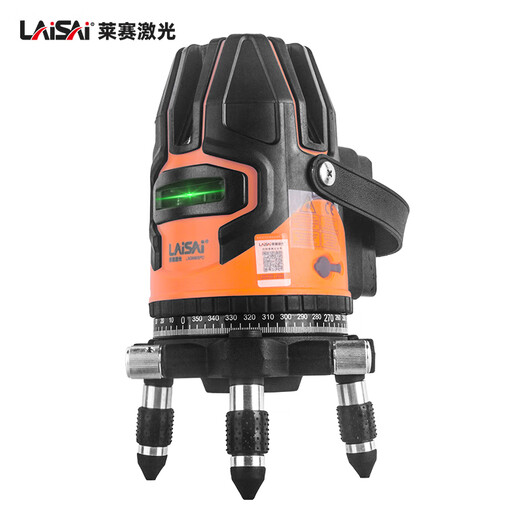 
Laser Laser (LAiSAi) Level LSG686SPD High Light Thin Line 5 Line Green Light Enhanced Point High Precision High Light Room Outdoor Infrared 5 Line 3 Points LSG686SPD Double Electric + Stand