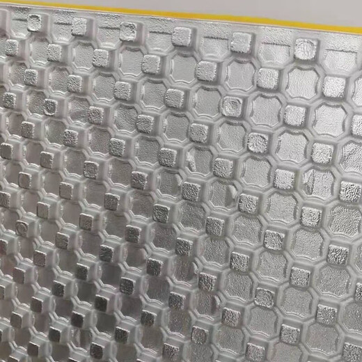 Floor heating module mushroom head EPS universal backfill-free dry geothermal full set of material geothermal template 3.8cm thick 20 tubes yellow film 1 square meter (high density) shipped by logistics county town