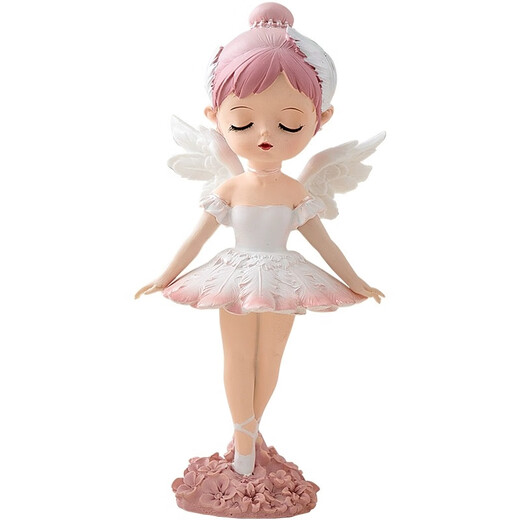 Xixiao Ballet Girl Ornaments Cute Cartoon Bedroom Bedside Table Desktop Children's Princess Room Decorations Small Gifts Ballet Princess Swan Lake