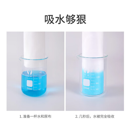 ROYALEXEBOSI婴儿尿布纯棉可水洗新生儿尿片介子布大尺寸全棉布料宝宝尿戒子 10条装 白色45*40 尿布(送绑带)