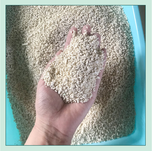 Crushed tofu cat litter, deodorizing, low dust, original flavor millet tofu cat litter, clumps in seconds and can be flushed into the toilet 2.3kg 2.3kg millet crushed cat litter 2 packs