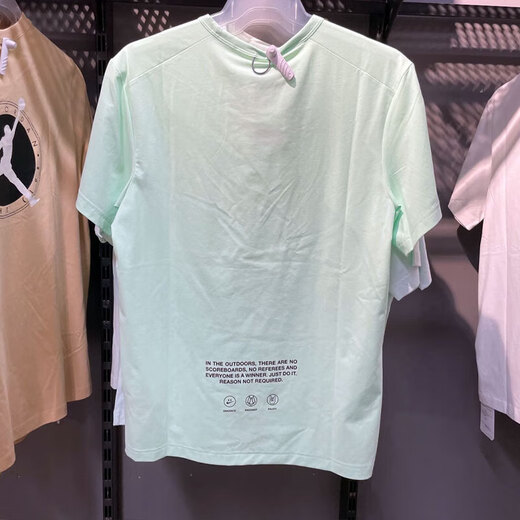 耐克（Nike）短袖男装2025夏季新款舒适快干透气健身训练运动服圆领休闲T恤 HF6169-376浅绿 XL