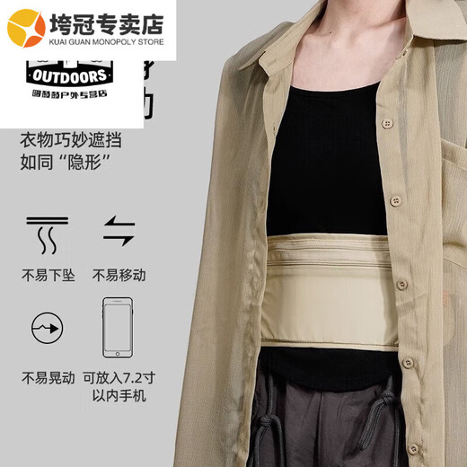 Gu Jianmu Anti-Diebes-Tasche eng anliegende Taillenbeutel reisen Sie ins Ausland Sport Europäische Männer und Frauen unsichtbarer dünner Passbeutel Anti-Diebstahl Wallet Wallet Männer und Frauen grau unsichtbare unsichtbare unsichtbare Anti-Diebstahl