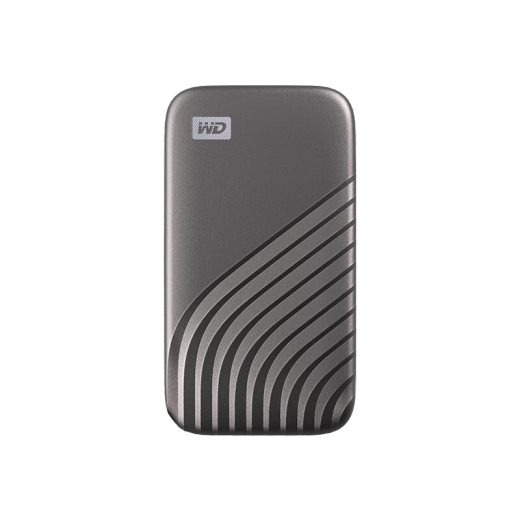 Western Digital (WD) NVME Mobile Solid Drive PSSD My Passport SSD DISCO DURO ALTA VECHA Tipo C USB3.2 Gen2 Almacenamiento de expansión externa 4K Audio y videos Espacio de edición de video Gris (velocidad de transmisión 1050MB/s) 1TB+ disco duro