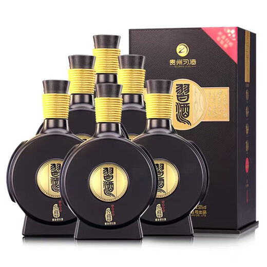 习酒 窖藏1988 (年份随机) 酱香型白酒 53度 500ml*6瓶 整箱装