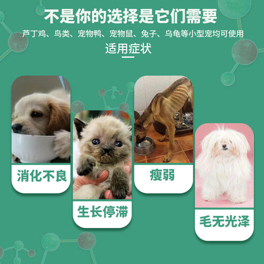 Pet-specific calcium and phosphorus micronutrients, high-strength muscle and bone growth, calcium supplement for birds, pet duck, rutin, chicken, calcium and phosphorus, small pet calcium and phosphorus, 10 cans/100g