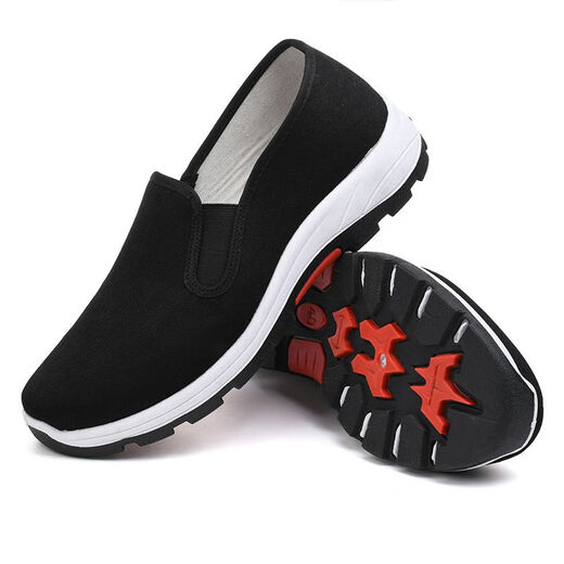 
Changxiang Huili new shoes for men, old Beijing black cloth shoes, middle-aged and elderly daddy shoes, cloth shoes for men, construction site construction anti-odor and anti-slip work [rubber sole] 3522 thickened wear-resistant mountaineering 40 anti-slip and wear-resistant