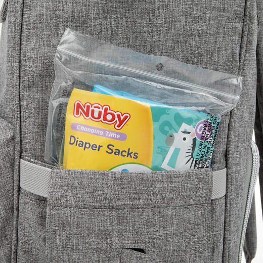 Nuby diaper bags 100 pieces (pack of 2)