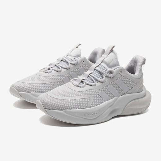Adidas / adidas Alphabounce + Chaussures masculines Étudiant en maille résistant aux chaussures de course à lacets basses à bas niveau à haut IE9766 42