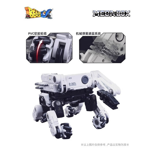 昱钧52TOYS万能匣流浪地球2-笨笨猛兽匣机器人变形玩具潮流摆件 笨笨