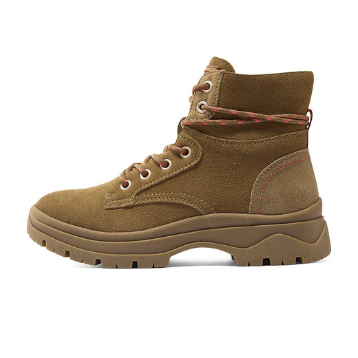 SKECHERS Damen Frühling Mid-Top Retro Classic Fashion Vielseitige Martin Boots Sport Casual Schuhe Maroon/CSNT 38