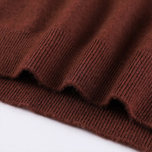 Antonio [Cashmere/Wool] versatile thickened cashmere wool sweater for men's solid color round neck pullover base sweater