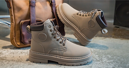 Light fairy women's labor protection shoes for steel bag heads, anti-smashing and anti-puncture thick-soled spring and summer women's lightweight high-top safety shoes for work elegant gray (not including steel bag heads) 36