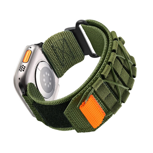 Anwendbar für Apple iWatch Uhrengurt S1098ultra27 geflochtenes Gurt zurück
