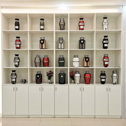 Zhenlijia three-stage grinding kitchen waste disposer household wet waste kitchen food residue grinder five years black