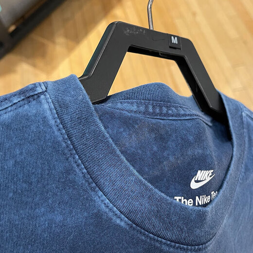 NIKE short-sleeved men's summer new sports fitness training running casual breathable versatile loose round neck T-shirt top FD1283-410 S