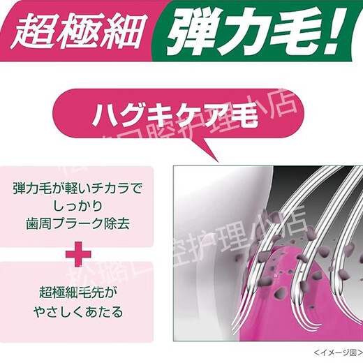 G·U·M新版日本本土进口GUM#488#588#688中毛428#528超弹力植毛护理牙刷 488中毛 1支