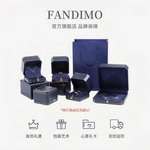 Fantimo 22 carat tanzanite necklace for women, 18k gold with diamonds, lucky bag pendant, luxury colored jewelry, medium lucky bag with 2.2 carat 5A grade tanzanite pendant