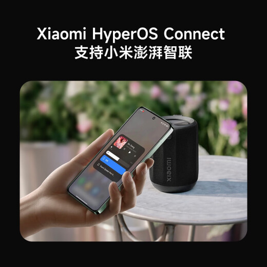 小米Xiaomi 蓝牙音箱 Mini 黑色 便携蓝牙音箱 声学小钢炮小米澎湃智联 户外防尘防水露营NFC