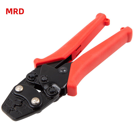 Haosuda (HSD) Taiwan original imported ratchet-type bare terminal crimping pliers cold-pressed terminal multi-functional network cable clamp crimping pliers Taiwan MA-228A crimping range 0.3~5.5