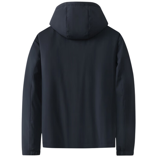 Tanzen mit dem Wolf [Goosevelt Innen unten] Abnehmbare Kapuzenjacke Herren 2025 Herbst und Winter Neue winddichte kalte warme Jacke 1049 Marine Blue 101 2xl (185)