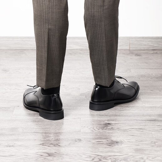 REGAL Lige T29B business formal shoes three-joint leather shoes Oxford leather shoes men's leather shoes wedding shoes Goodyear leather shoes men's BJP (black) 41