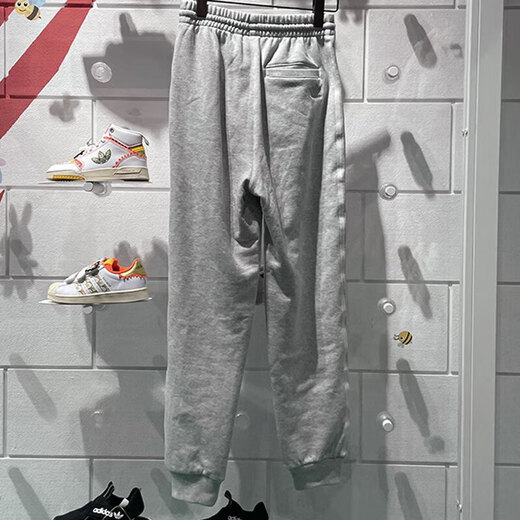 阿迪达斯 （adidas）三叶草运动裤女装夏季新款健身裤舒适透气休闲裤收口小脚裤长裤 IT9856 XS