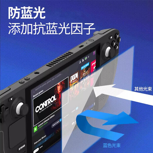 良值适用SteamDeck硅胶保护套装 Steam Deck掌机保护壳 配件 DW12D 主屏幕钢化膜 0.33mm高清保护膜 Steam Deck掌机硅胶套 绿色 L689
