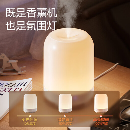 Made in Tokyo, Soft Shadow Series Aromatherapy Humidifier Ultrasonic Humidification Home Desktop Office Bedroom Aromatherapy Machine Birthday Gift