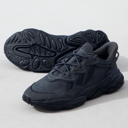 ADIDAS Clover Shoes Women's Shoes Men's Shoes 2025 Spring New informal Breathable Dad Shoes amortiguando y cálidos zapatos deportivos Gy9926/cuero Upper/gris oscuro/trébol de tres hojas 36