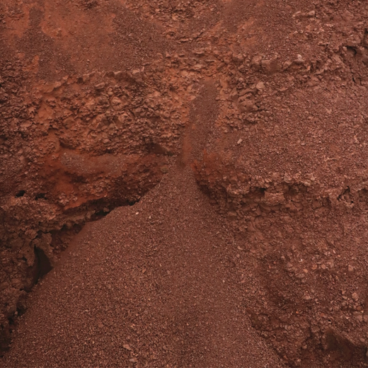 Sichuan natural weathered soil gold marble orchid succulent rooting nutritious soil acidic soil weathered fossil laterite particles weathered stone 9.5 Jin Jin equal to 0.5 kg (1-3 mm) fine sieve