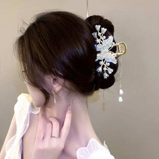 古耐发夹头饰女2025款高级感鲨鱼夹抓夹发卡发饰生日礼物送女生实用