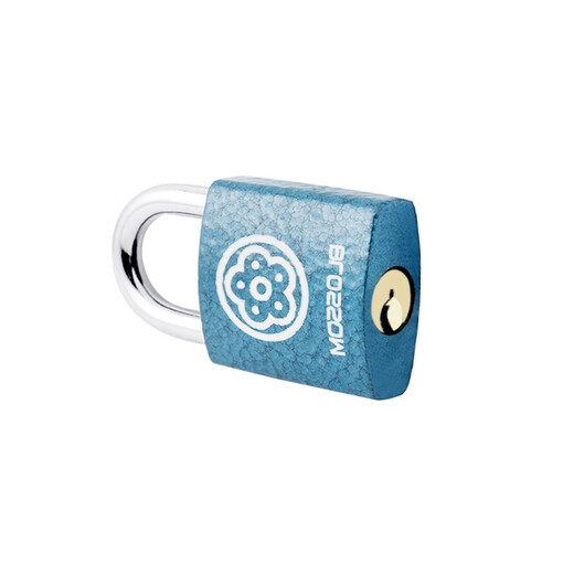 Plum Blossom (BLOSSOM) drawer lock padlock tool box indoor small lock student dormitory cabinet door lock meter box lock BC2925 blue 25MM