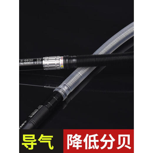 XMSJ圣耐尔气动打磨机迷你工业级风磨笔小型高速玉石雕刻磨抛光机 S-6636大扭力套餐一 胶/模具/金