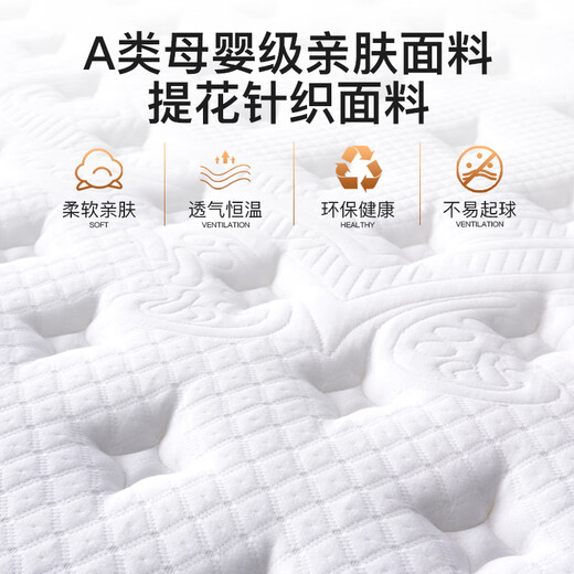 金丝海马床垫椰棕天然乳胶床垫席梦思软硬双面家用薄款高箱床垫子定制拆洗 厚12cm舒适款适中:独立弹簧+乳胶 1350*2000