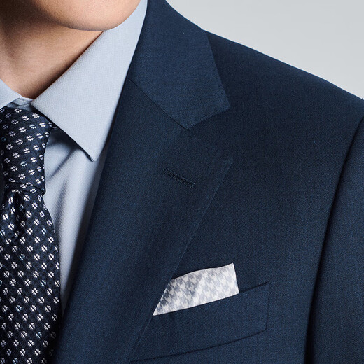 Angel Bird Suit Men's Australian Wool Selection Easy-care Business Formal Wool Suit Pants Men Royal Blue 50 A (180/100) / Please note waist or trousers