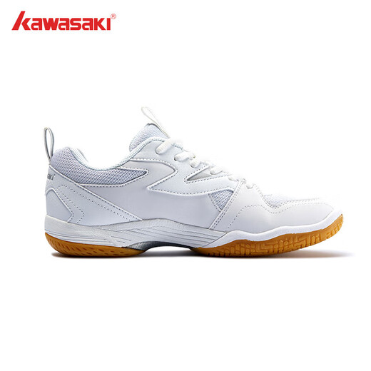 
Kawasaki (KAWASAKI) badminton shoes, ball mania series, stable, torsion-resistant, breathable, heat-resistant, wear-resistant, shock-absorbing sports competition new style, silver 41