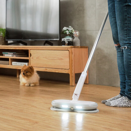 Lexin brand (RASONIC) RCM-F51WB electric mop, washing and mopping all-in-one mopping machine, floor washing machine, wireless handheld household floor water spray and humidification, floor mopping machine cleaning machine, dry mopping and wet mopping RCM-F51WB