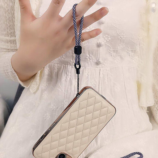 Jiang Ming dual-use lanyard for mobile phones, lanyard for hand hanging, anti-lost, strong and durable, skin-friendly material, does not strangle the neck, simple style, elegant and beautiful, men's and women's models, Internet celebrity models, high applicability
