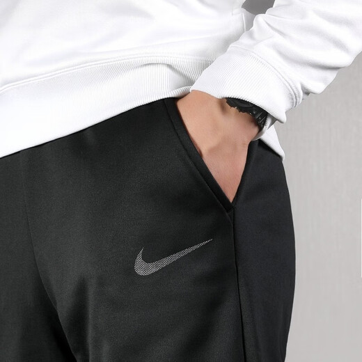 Nike Men's Pants New Loose Running Sports Pants Breathable Casual Velvet Pants 932254-010 D 932254-010 Velvet Lining XL