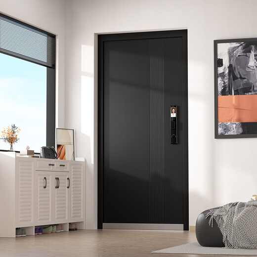 
OUDILE thickened zinc alloy grade A security door entrance door villa door + aviation aluminum foil filled mother door fingerprint lock Technology cloud lock 2150*1050-2250*960