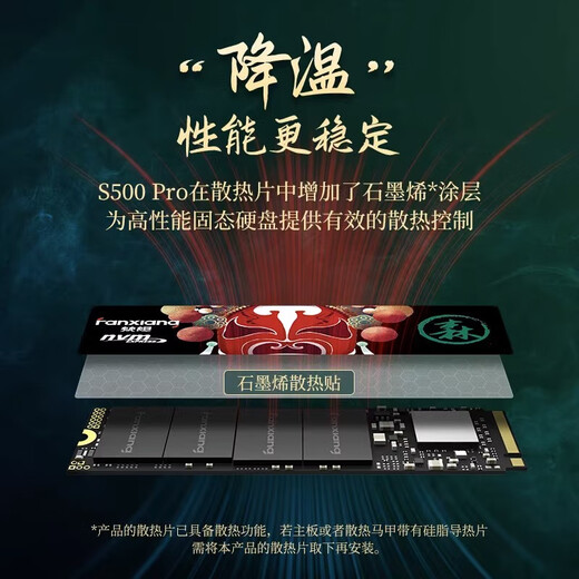 FANXIANG S500PRO / S690 / S790 SSD M.2 NVME Protocol Yangtze Storage PCIE4.0 1TB 2TB FANXIANG S7901TBPCIE4.0 Package standard + 64G Système Drive USB