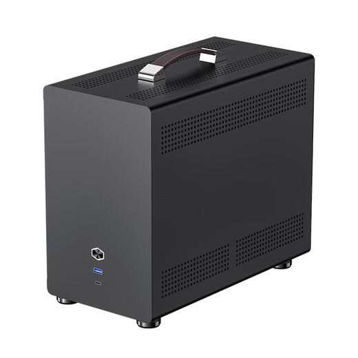游戏帝国（GAMEMAX）Spark火种Mini手提电脑机箱/ITX塔式散热黑色Typc-C（0.8mm/侧透/便携小钢炮/ATX电源）
