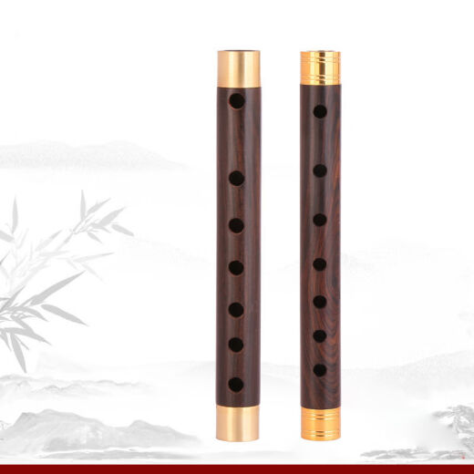Quyang pipe musical instruments Pipe beginners with squid tear gas duct playing style complete with doors, copper hoop D mixing plastic + reed whistle