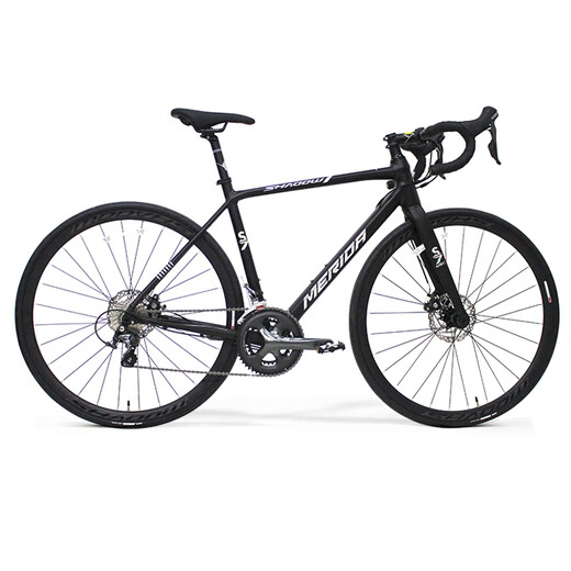 Melida Shadow Phantom 7d Road Bike 20 Speed ​​Disc Brems Pelin Blumenpistole integrierte Dingplatte Pingli Hei 700*47 cm (empfohlene Höhe 155-170 cm)