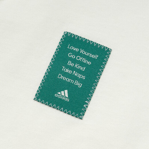 阿迪达斯 （adidas）短袖男装 25秋季新款半袖运动休闲上衣透气圆领T恤 IT3927/汉玉白 M