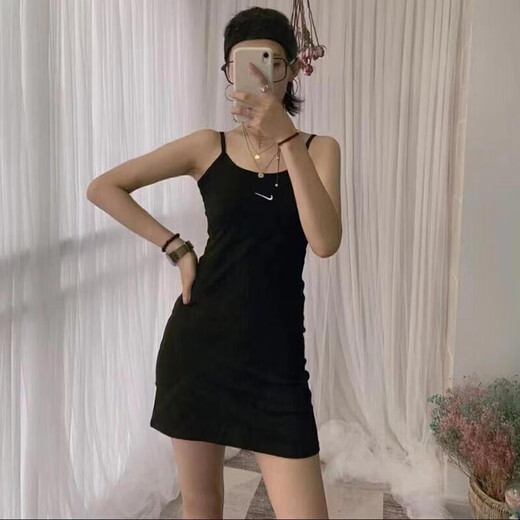 Nike (Nike) Summer de mujeres Nuevos deportes y casuales Moda de moda transpirable Falda de vestido largo Falda delgada DM6231-010 M