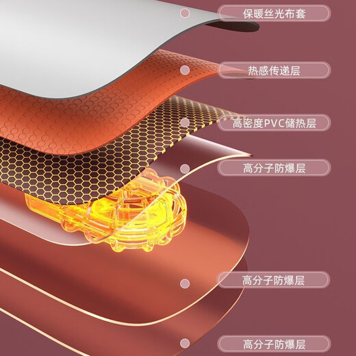 Yangzi hot water bottle rechargeable hand warmer for baby, female hand warmer explosion-proof electric warmer for stomach and quilt, mercerized hot water bottle, special for quilt